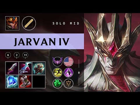 Jarvan IV Mid vs Zed - NA Master Patch 25.24