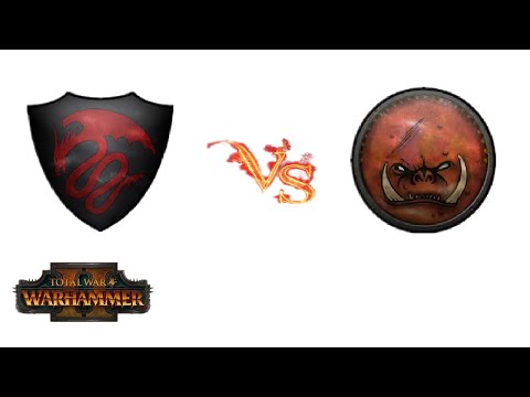 Total War Warhammer 2 Greenskins vs Vampire Counts (Foudroyant)