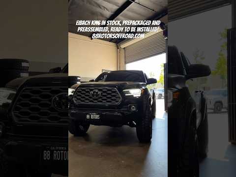 Toyota Tacoma Eibach Pro Truck Stage 2 Kit w Deaver & Camburg UCA #88rotorsoffroad
