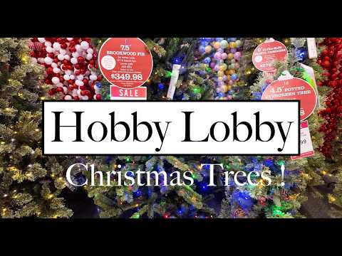 Hobby Lobby Trees