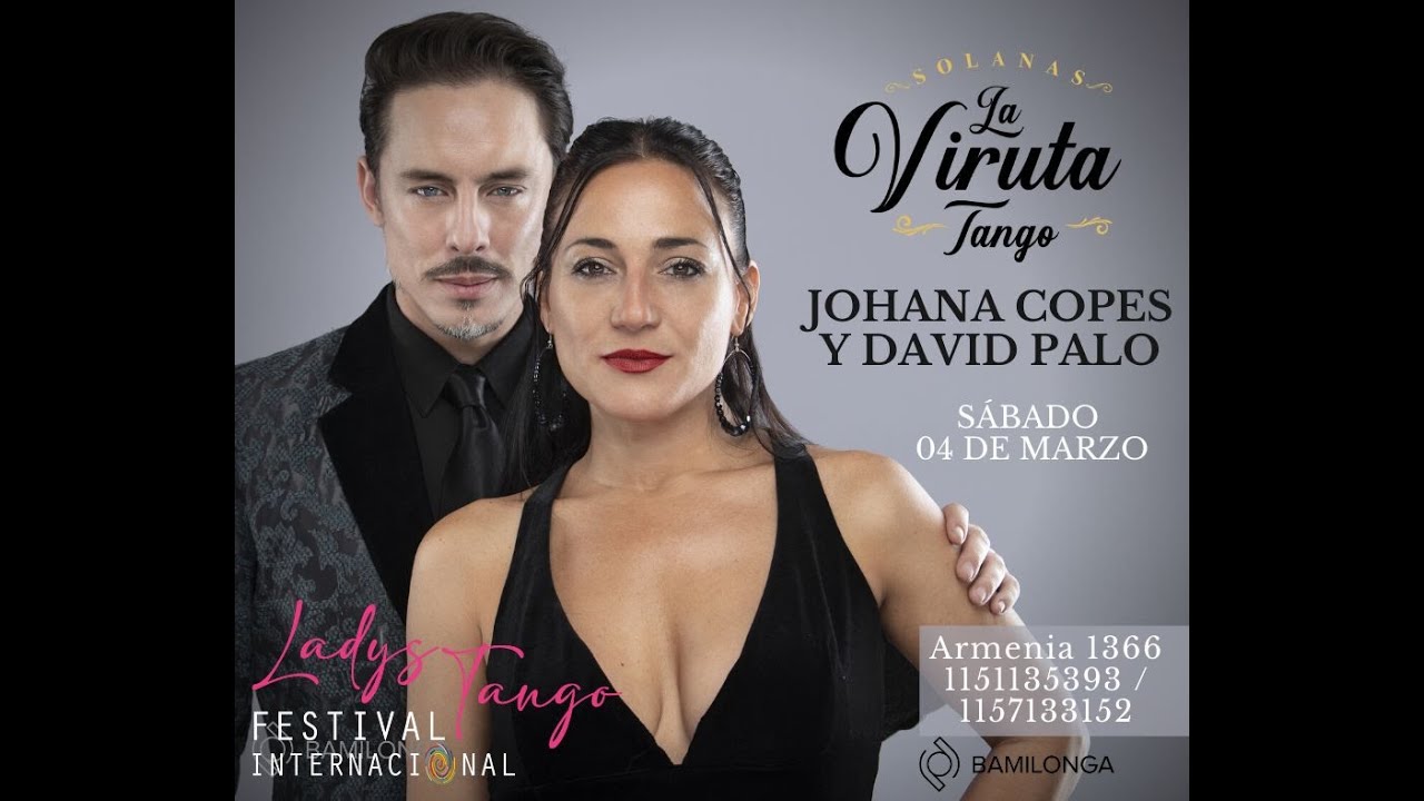 Ladys Tango 2023 presenta a Johana Copes y David Palo en La Viruta