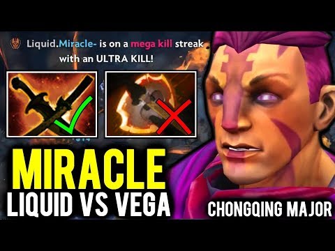 MIRACLE Antimage 7.20 No Battle Fury Build - Liquid vs Vega ChongQing Major Game 2