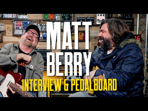Matt Berry Interview & New Pedalboard [Yes, Him From The Telly & Voice Acting!]