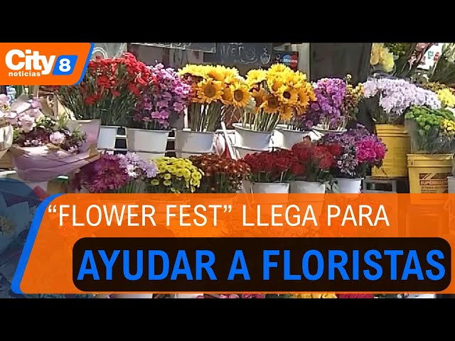 "Flower Fest": iniciativa en apoyo a los comerciantes de flores en la capital