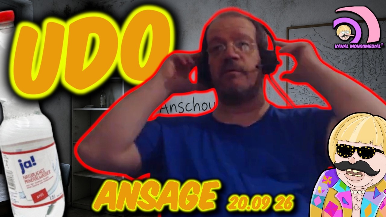 Mongotar: UDO - Nuschelische Ansage an Mongo und CO. ! 20.09.26 |Gemischte Lachkuhtüte