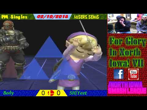 FGINI VII - Project M Singles - Losers Semis - Body vs Yeet