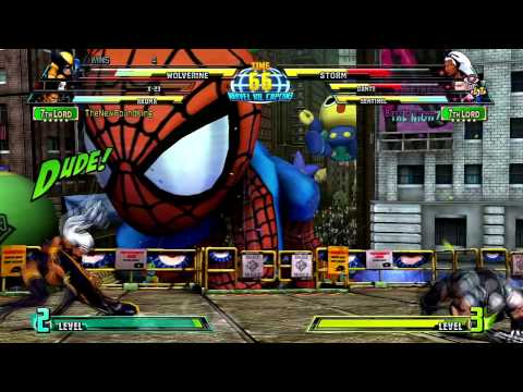 PSN MvC3 Player Match: TheNewFoundKing vs. BossFrostee
