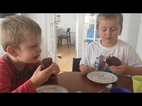 Thor og Magne spiser kage. Episode 2: chocolade kage