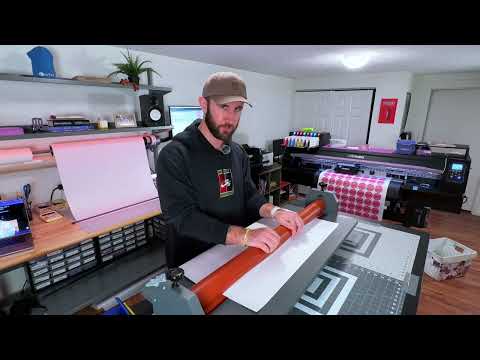 HOW TO LAMINATE STICKERS using my Manual Cold Roll Laminator from Amazon
