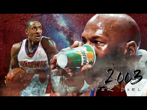Gilbert Arenas Drops 41 Pts on MJ’s Wizards in 2002-03 Duel | Full Highlights