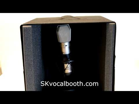 Vocal Booth - SK Sound Recording Equipment - Studio Microphone - Portable Vocal Isolation Booth image 10