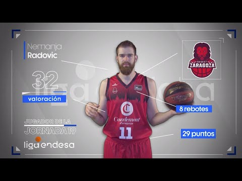 Nemanja Radovic, Jugador de la Jornada 19 | Liga Endesa 2019-20