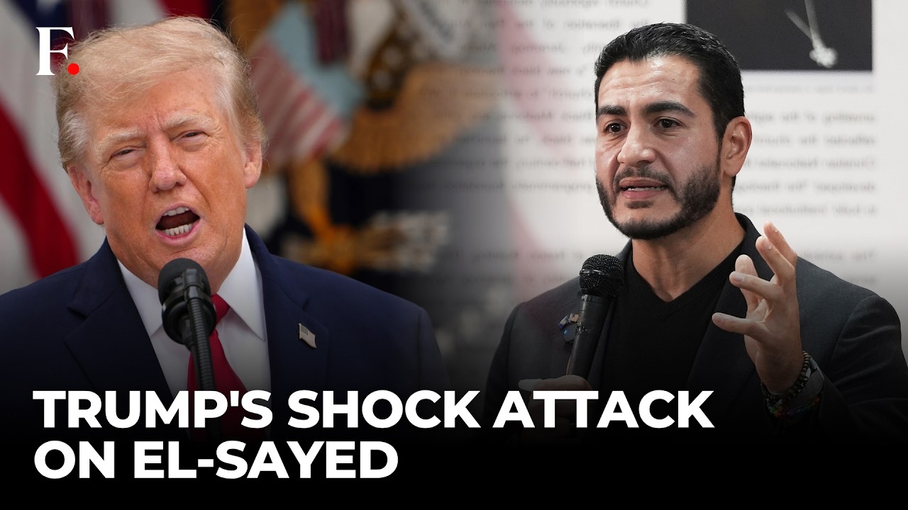 ‘Muslim Brotherhood Guy -- ’ Trump SLAMS El-Sayed | US News | Firstpost