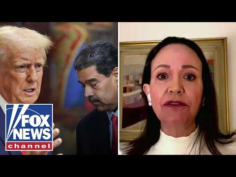 Maria Machado addresses Trump after Maduro's capture