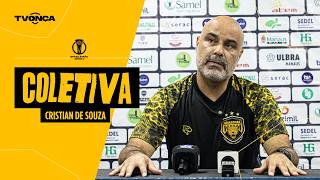Entrevista coletiva técnico Cristian de Souza (pós-jogo Amazonas x Ituano)
