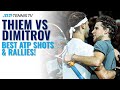 Grigor Dimitrov vs Dominic Thiem | Best ATP Shots & Rallies!