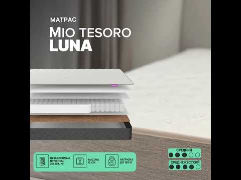 Миниатюра изображения товара Матрас Mio Tesoro Luna 160x190