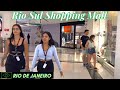 Walking Through Rio Sul Shopping Mall In Rio De Janeiro Botafogo
