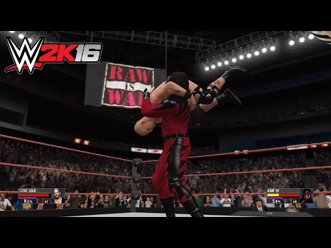WWE 2K16 - Kane vs. "Stone Cold" Steve Austin