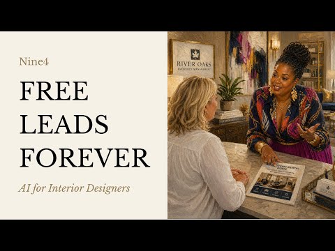 Getting More Referrals for Interior Design Using AI