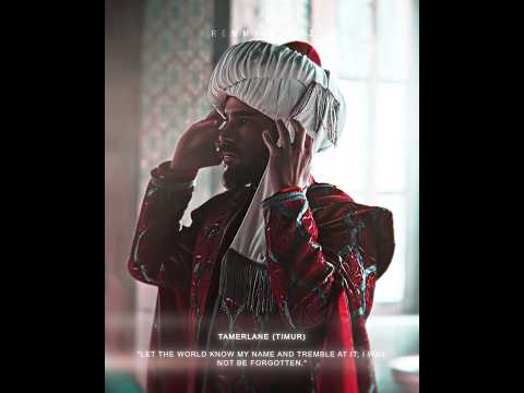 Tamerlane (Timur): Let the world know my name and tremble at it; I will not be forgotten. #shorts