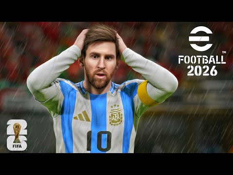 eFootball 2026 (PS5 PRO) 4K | ARGENTINA vs. FRANCE | World Cup Final - Update Gameplay 