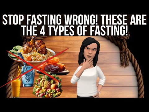 STOP FASTING WRONG! THESE ARE THE 4 TYPES OF FASTING (CHRISTIAN ANIMATION)
