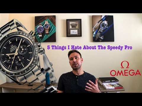 5 Things I HATE About The Omega Speedmaster Professional