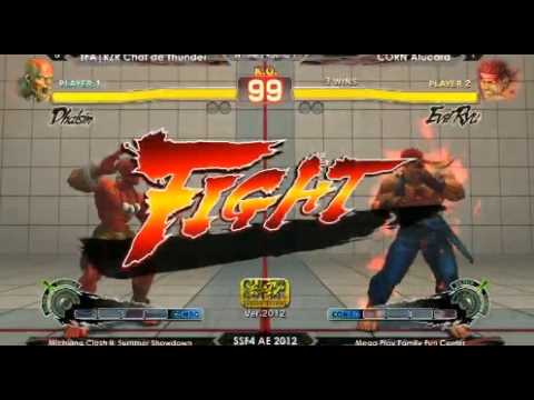 SSF4 AE2012 TFA|RZR Chat de Thunder vs CORN Alucard - Michiana Clash II: Summer Showdown