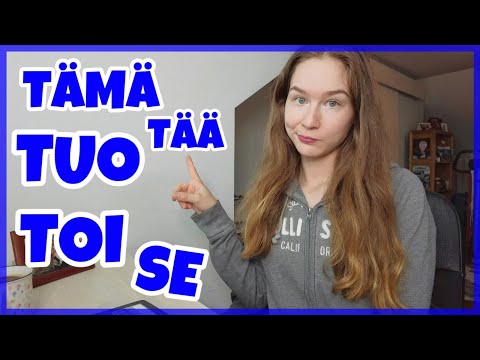 Learn the Difference: Tämä, Tuo, Se | Finnish Lesson (Part 1)