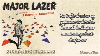 Buscando Huellas (Letra) - J Balvin &amp; Sean Paul