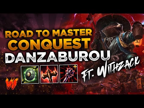 DANZABUROU, EL JUNGLA INESPERADO ft. WithZack - Warchi - Smite Road to Master Conquest