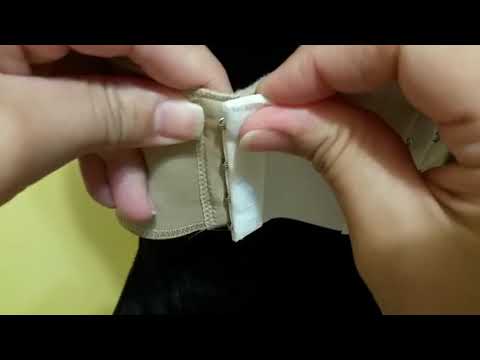 RorosArt Demo Bra Extender 4 Hooks with Elastic How-To Demo: Bra Extender 4 Hooks with Elastic