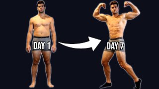 How I Lost 10lbs in 1 Week Without Being Hungry - 7 Day Fast Fat Loss