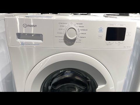 Beko made Indesit washing machine IP946 PUSH&GO UK quick look at Harvey Norman