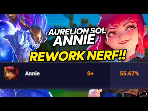 Aurelion Sol's Rework & Annie Nerfed Already...