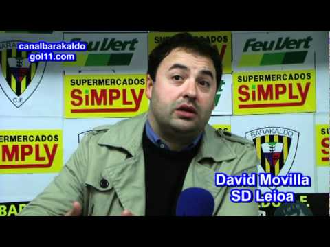 Gol11 David Movilla valora el partido en Lasesarre