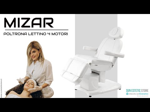 MIZAR Poltrona lettino 4 motori