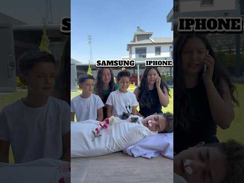 Samsung vs iPhone 😂👻❤️