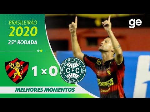 SPORT 1 X 0 CORITIBA | MELHORES MOMENTOS | 25ª RODADA BRASILEIRÃO 2020 | ge.globo