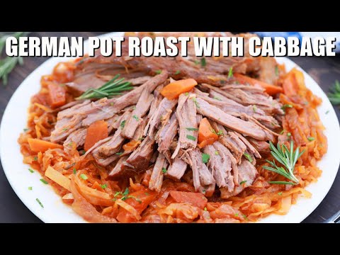 German Pot Roast - Sweet and Savory Meals