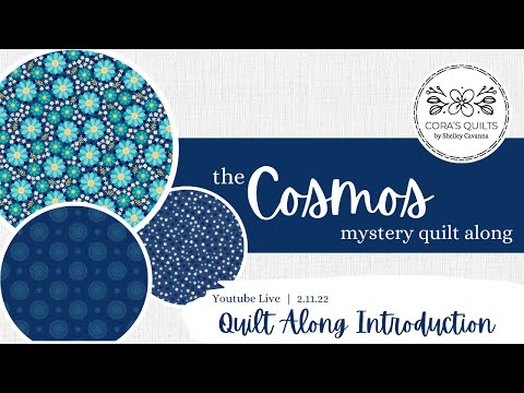 The FREE Cosmos Mystery Quilt Along - FAQs + the QAL Color Theory Lesson  |  Cora's Quilts