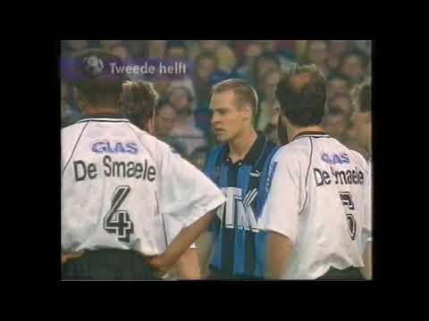 1994-1995 Beker 1/2 finale heen Eendracht Aalst - Club Brugge 0-0