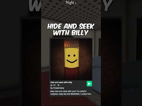 This Roblox horror game tests your HIDING skills..