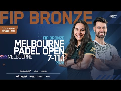 FIP BRONZE MELBOURNE PADEL OPEN - Semifinals - Court 3