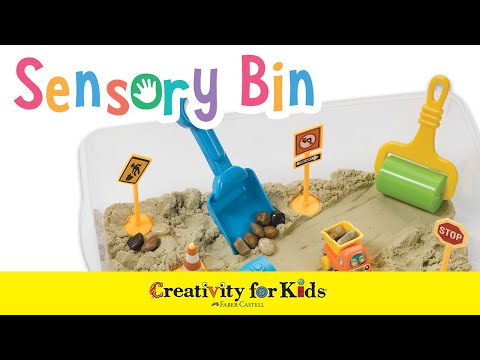 Sensory Bin - Construction 