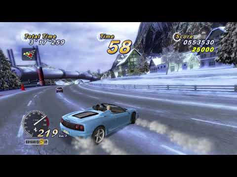 Outrun Online Arcade RPCS3 Goal C Outrun Mode