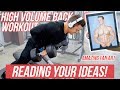 YOUR VIDEO IDEAS | BACK WORKOUT