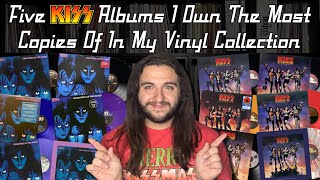 Five KISS Albums I Own The Most Copies Of In My Vinyl Collection + KISS Shirts from Societees!