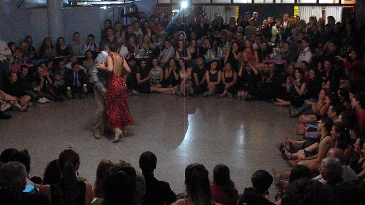 VIRGINIA PANDOLFI y JONATAN AGUERO en Viva La Pepa Milonga 2016 (1/2)